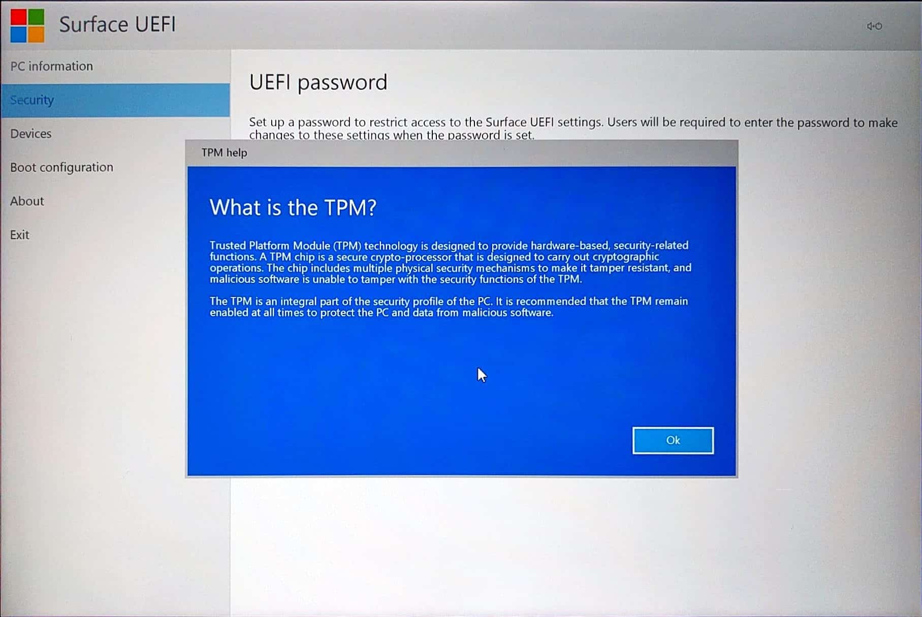 microsoft surface 1796 boot from usb